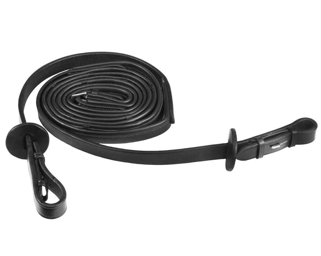 Jeremy & Lord Nappa Grip Reins - Horse & Pony in Black