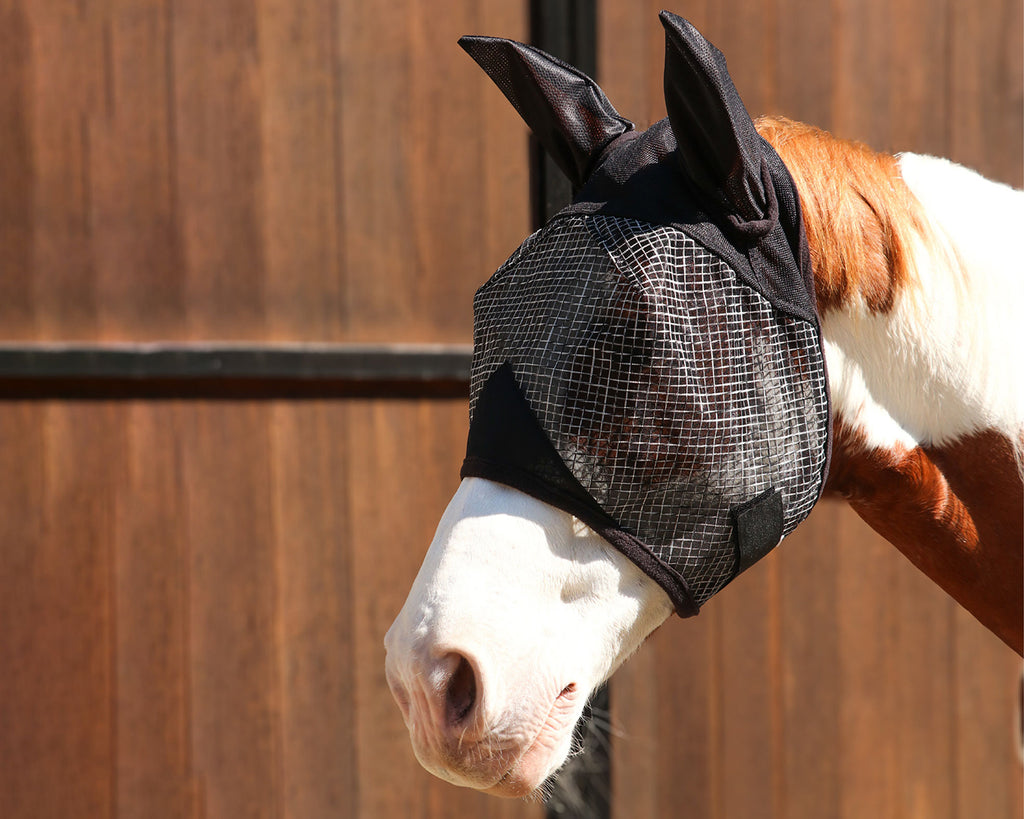 Horsemaster Ballistic Fly Mask with Ears