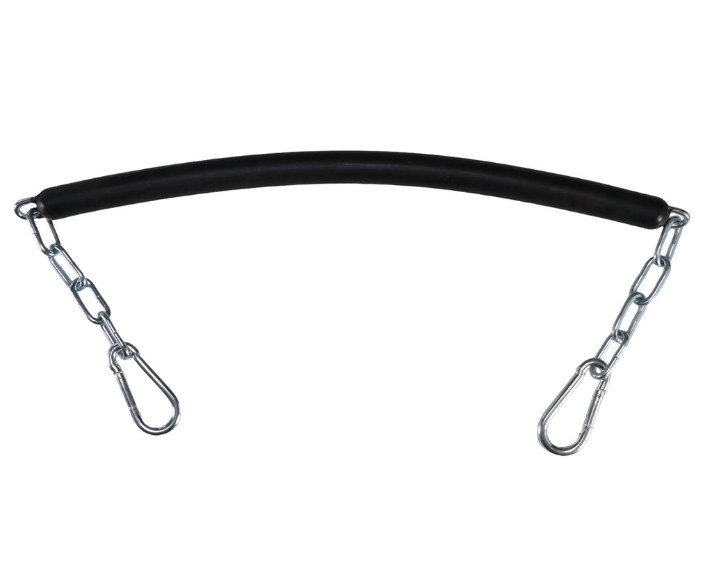 Rubber Trailer Tie 80cm w/Chain Ends & Snaphooks