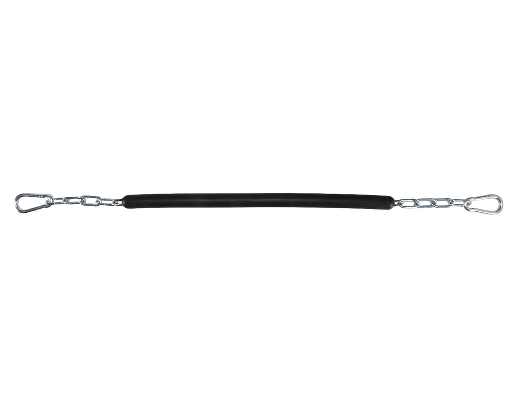 Rubber Trailer Tie 80cm w/Chain Ends & Snaphooks