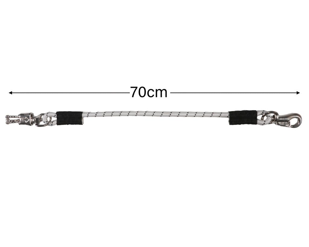 Bungee Trailer Tie - White