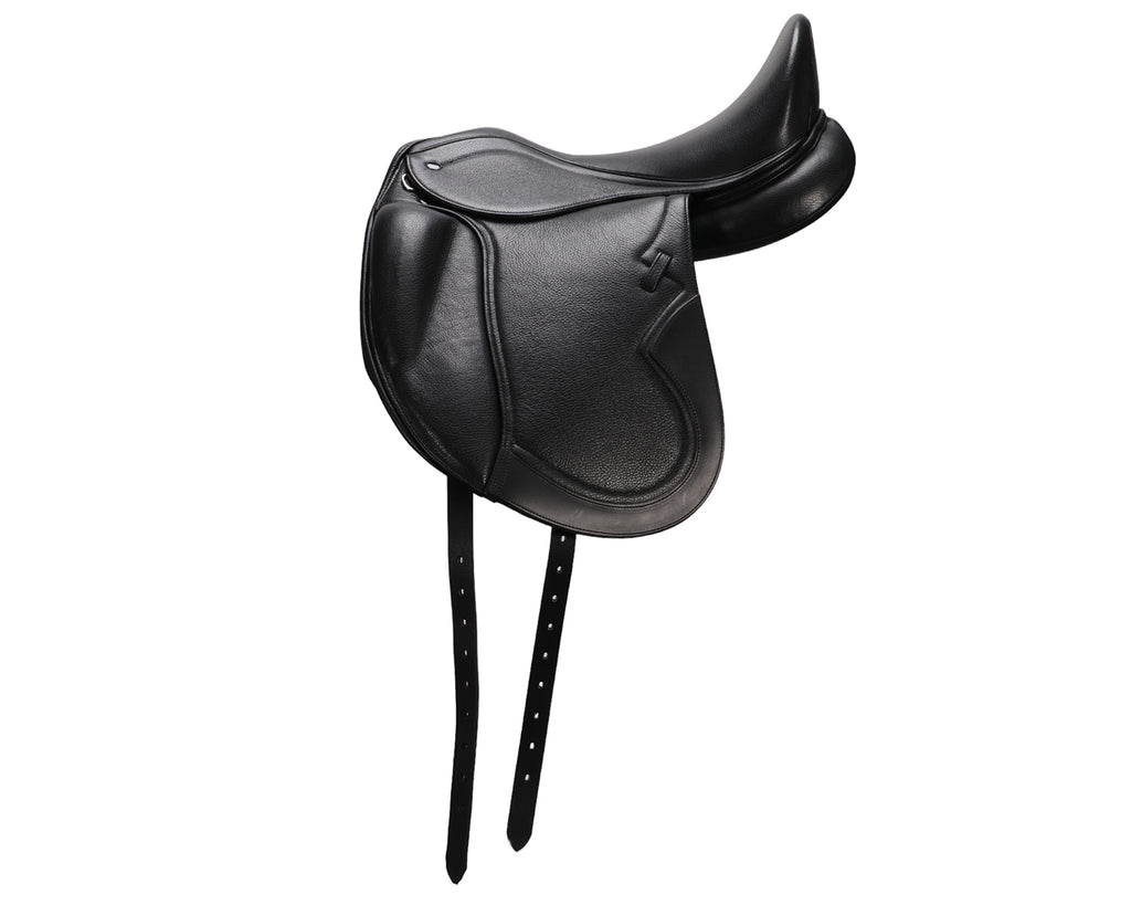 Sterling Monoflap Dressage Saddle in black leather