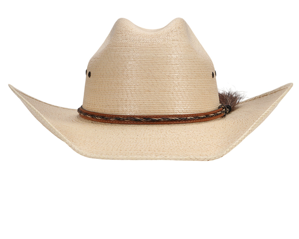 Stetson Ironbark Straw Tripilla Hat, image showing front view