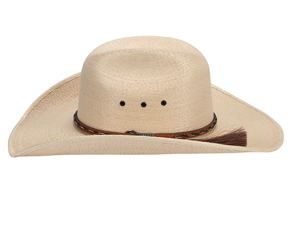 Stetson Ironbark Straw Tripilla Hat, image showing side view