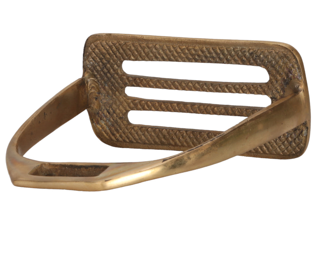 Solid Brass Four Bar Stirrups