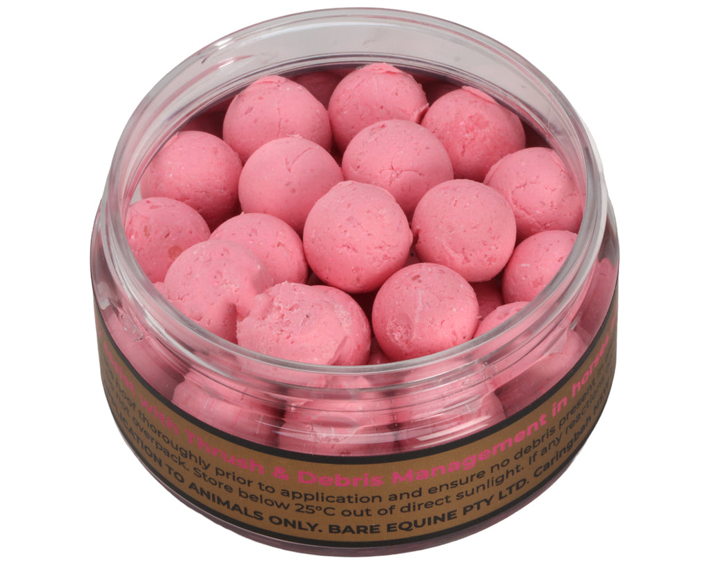 Beeswax Pink Balls: Innovative Hoof Putty for Thrush Management - 40 Pack