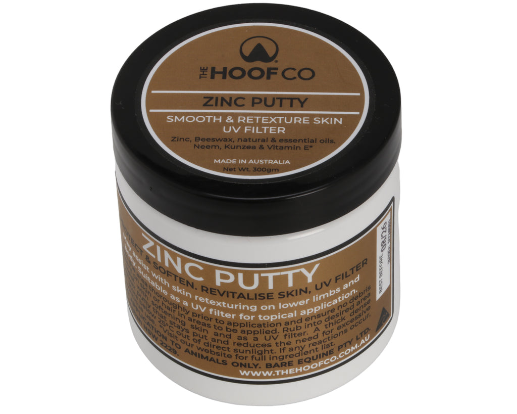 Zinc Putty: Smooth Skin & UV Filter for Equine Care - 300g