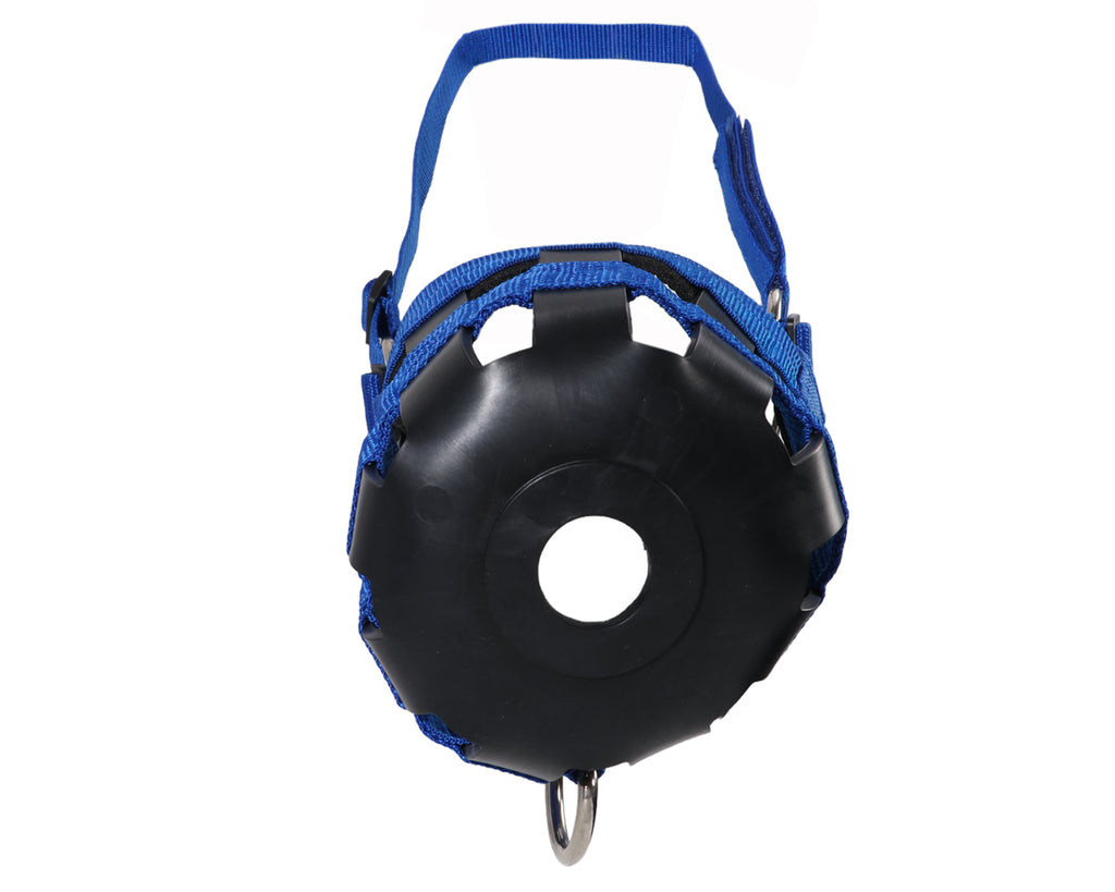 Equi-Prene Grazing Muzzle w/Rubber - Blue