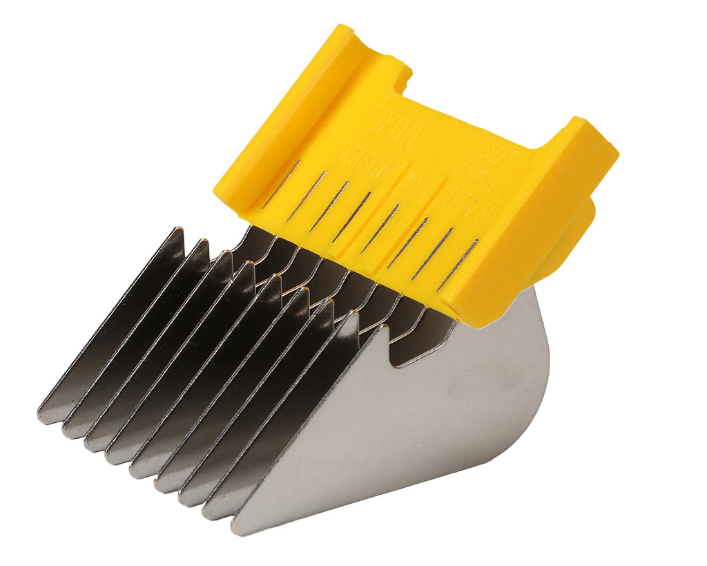 Wahl 5 in 1 Guide Comb Set of 8 in Stainless Steel