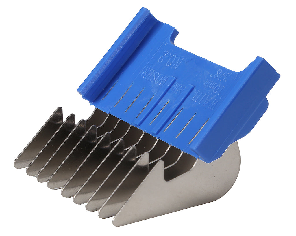 Wahl 5 in 1 Guide Comb Set of 8 in Stainless Steel