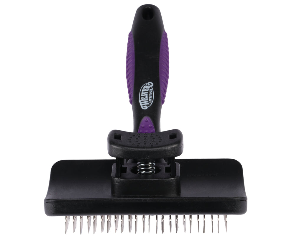 Weaver Slicker Brush Self Cleaning