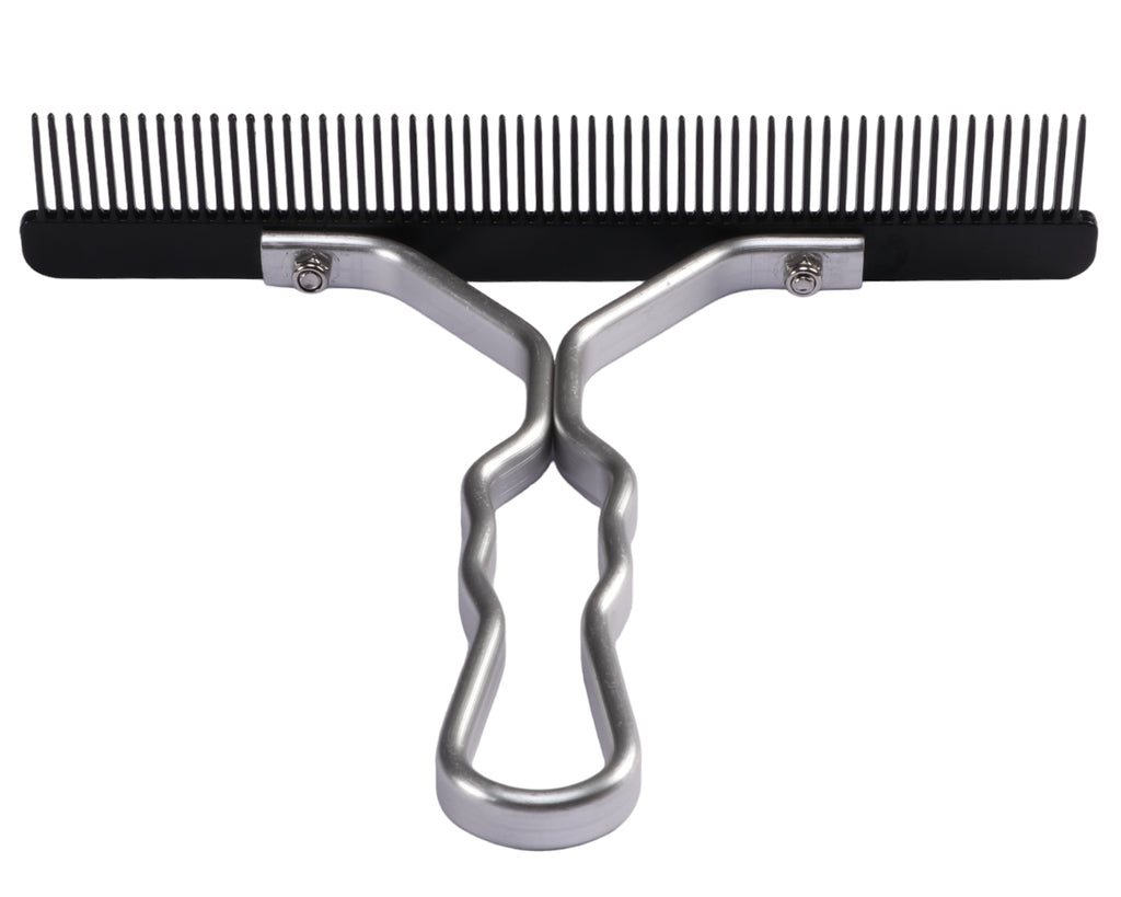 Weaver Show Comb Black Plastic w/Aluminium