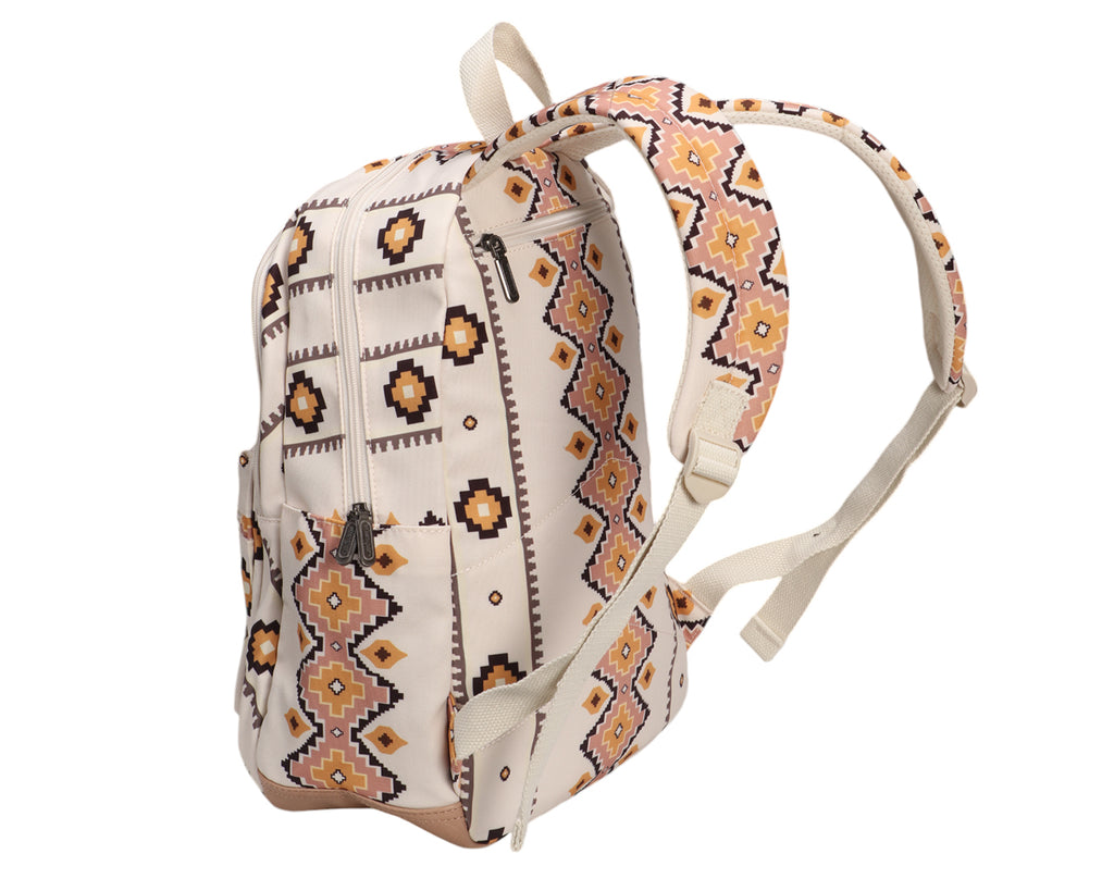 Wrangler Southwestern Canvas Backpack - Natural