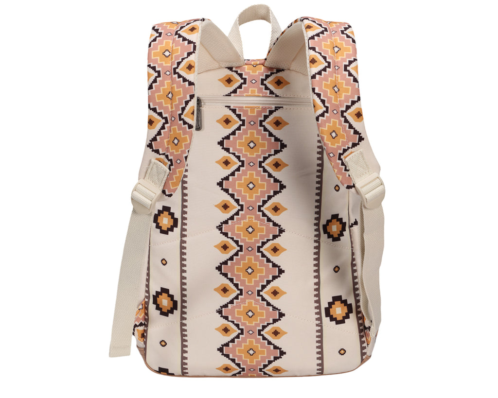 Wrangler Southwestern Canvas Backpack - Natural