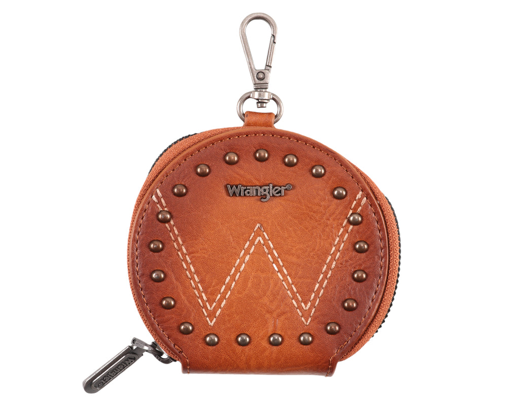 Wrangler Phone Wallet & Coin Purse Set - Tan