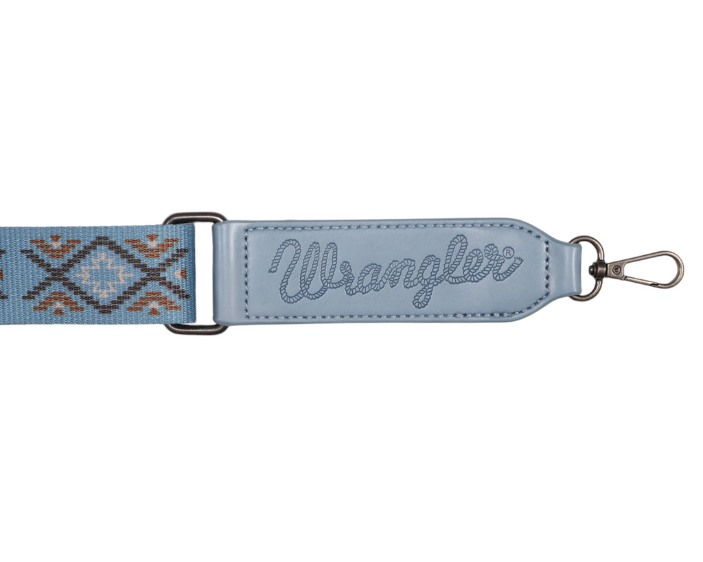 Wrangler Arizona Aztec Crossbody Handbag - Blue