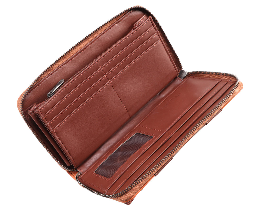 Wrangler Arizona Aztec Wallet - Tan