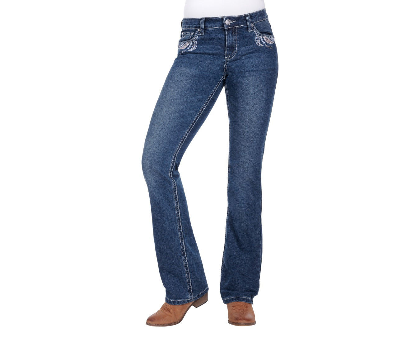 Mid-Rise Fitted Jeans – Ealora